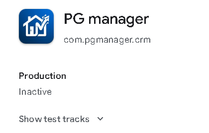 PG Manager CRM app